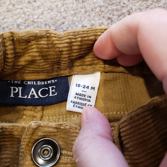 Baby boy corduroy pants - Picture 2 of 3